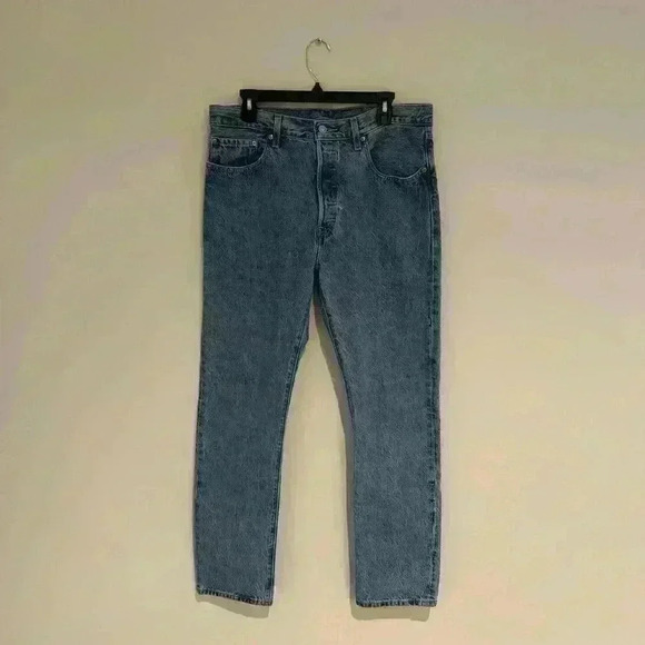 Levi’s 501 Blue Jean Waist 34 Like New - Picture 1 of 1